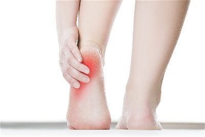Foot and heal injury